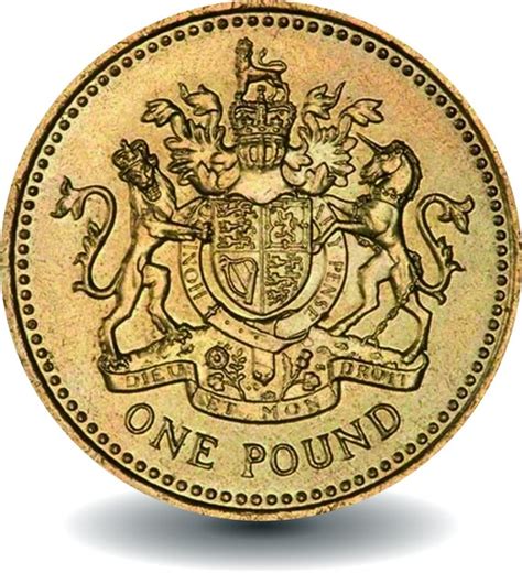 queen elizabeth one pound coin.